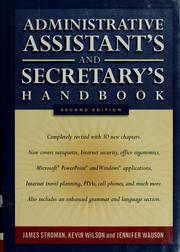 Administrative assistant's & secretary's handbook