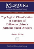 Topological Classification Of Families Of Diffeomorphisms Without Small Divisors