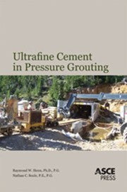 Ultrafine Cement In Pressure Grouting
