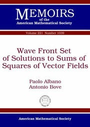 Wave Front Set Of Solutions To Sums Of Squares Of Vector Fields