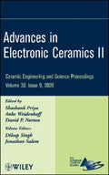 Advances In Electronic Ceramics Ii A Collection Of Papers Presented At The 33rd International Conference On Advanced Ceramics And Composites January 1823 2009 Daytona Beach Florida