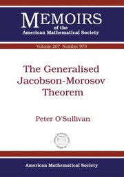 The Generalised Jacobsonmorosov Theorem