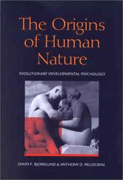 Origins of Human Nature
