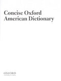 Concise Oxford American dictionary.