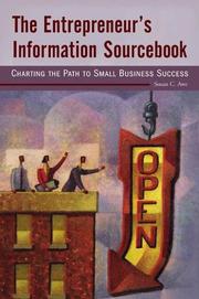 The entrepreneur's information sourcebook
