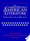 The Cambridge History of American Literature: Volume 4, Nineteenth-Century Poetry 1800-1910