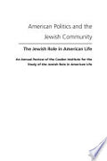 American Politics and the Jewish Community