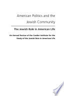 American Politics and the Jewish Community