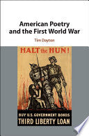 American Poetry and the First World War