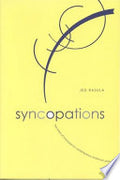 Syncopations: The Stress of Innovation in Contemporary American Poetry