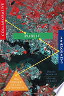 Collaborative Public Management: New Strategies for Local Governments