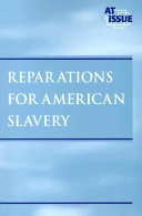 Reparations for American Slavery