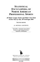 Statistical Encyclopedia of North American Professional Sports