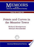 Points and Curves in the Monster Tower