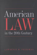 American Law in the 20th Century