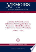 A Complete Classification of the Isolated Singularities for Nonlinear Elliptic Equations with Inverse Square Potentials