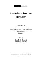 American Indian History