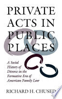 Private Acts in Public Places