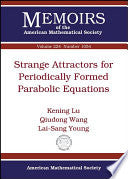 Strange Attractors for Periodically Forced Parabolic Equations