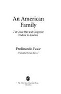 An American Family: The Great War and Corporate Culture in America