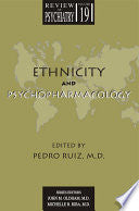 Ethnicity and Psychopharmacology