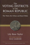 The Voting Districts of the Roman Republic