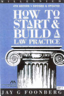 How to Start and Build a Law Practice
