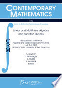 Linear and Multilinear Algebra and Function Spaces