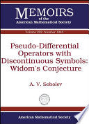 Pseudo-Differential Operators with Discontinuous Symbols: Widom's Conjecture