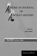 American Journal of Ancient History 12. 2