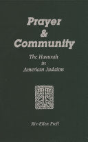 Prayer & Community: The Havurah in American Judaism