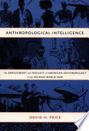 Anthropological Intelligence