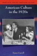 American Culture in the 1920s