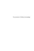 The Evolution of Political Knowledge: Theory and Inquiry in American Politics