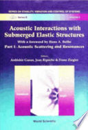 Acoustic Interactions with Submerged Elastic Structures: Acoustic scattering and resonances