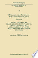 Millenarianism and Messianism in Early Modern European Culture
