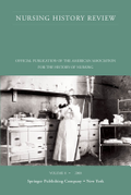Nursing History Review, Volume 8, 2000