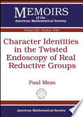 Character Identities in the Twisted Endoscopy of Real Reductive Groups