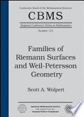 Families of Riemann Surfaces and Weil-Petersson Geometry