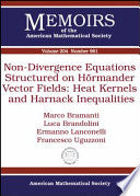 Non-Divergence Equations Structured on Hormander Vector Fields: Heat Kernels and Harnack Inequalities