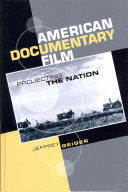 American Documentary Film: Projecting the Nation
