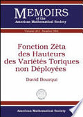 Fonction Zêta des hauteurs des variétés toriques non déployées