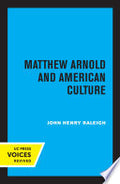 Matthew Arnold and American Culture