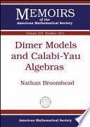 Dimer Models and Calabi-Yau Algebras