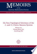 On Non-Topological Solutions of the $A_{2}$ and $B_{2}$ Chern-Simons System