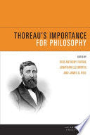 Thoreau's Importance for Philosophy
