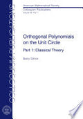 Orthogonal Polynomials on the Unit Circle