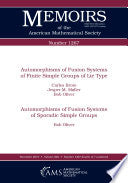 Automorphisms of Fusion Systems of Finite Simple Groups of Lie Type