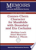 Connes-Chern Character for Manifolds with Boundary and Eta Cochains