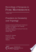 Frontiers in Geometry and Topology